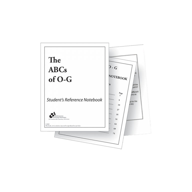 Student Reference Notes Student Reference Notebook