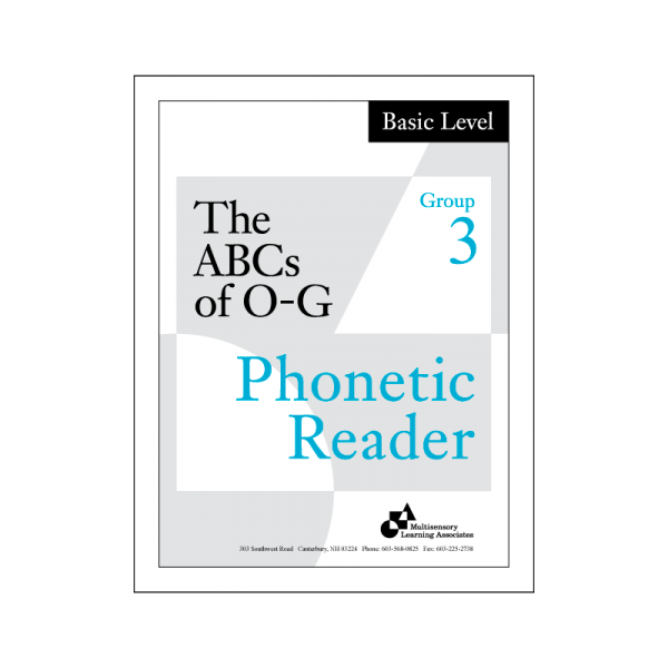 Basic Phonetic Reader Group 3