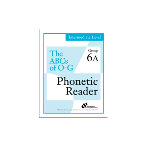 Intermediate Phonetic Reader Group 6A